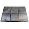 Rhino Mats K-Series Drainage Mat, Rubber, Drainage Holes, 2 ft W x 3 ft L, Black K2-2436B - alternate 1